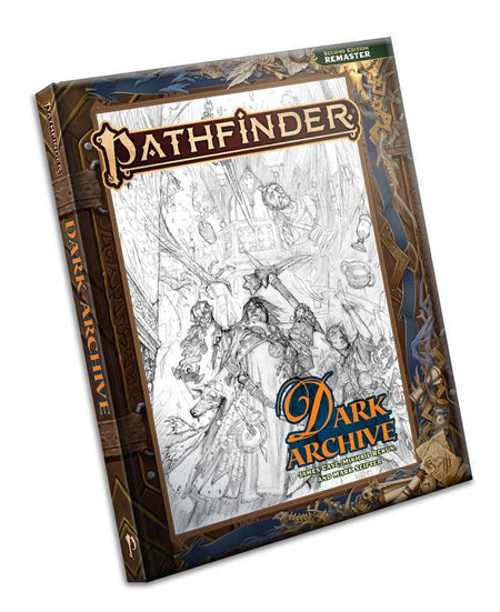 Pathfinder 2E Remastered Dark Archive (Sketch Cover)