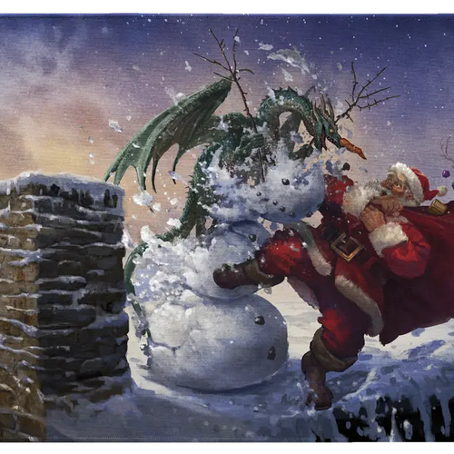 Dragon Shield - Playmat w/ Tube - Christmas 2025