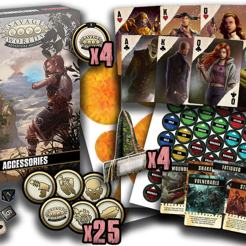 Savage Worlds Adventure Edition Accessories Box