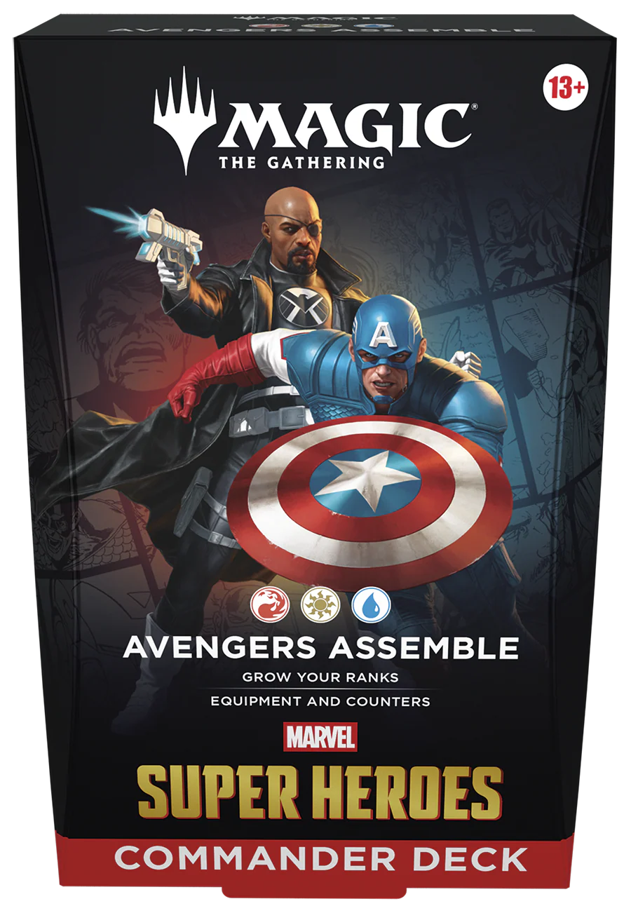 MtG Marvel Superheroes Commander Decks