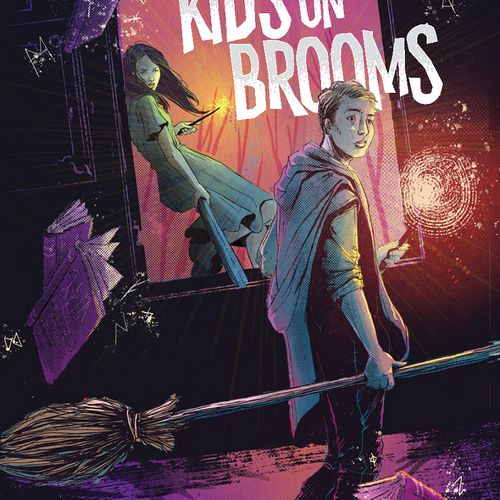 Kids on Brooms