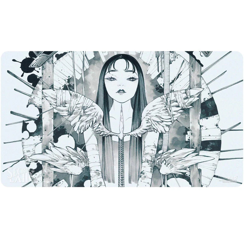 Ultra Pro Peach Momoko 'Psychic Corrosion' Playmat – The Sword & Board Ultra Pro Peach Momoko 'Psychic Corrosion' Playmat – The Sword & Board