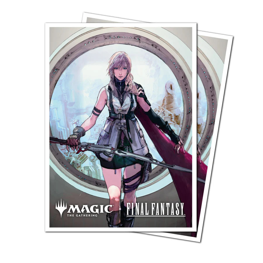 Apex Deck Protector Sleeves 105 Ct. - Final Fantasy - Lightning, Army of One