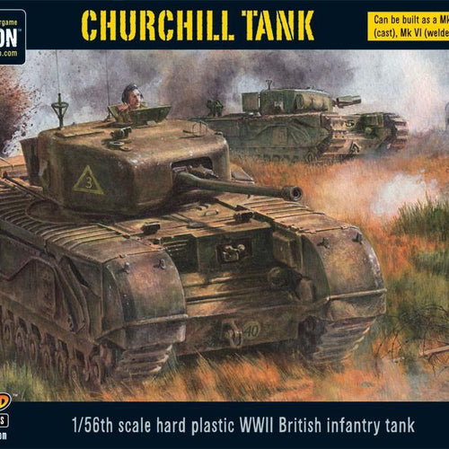 Bolt Action - Churchill Tank (Plastic)