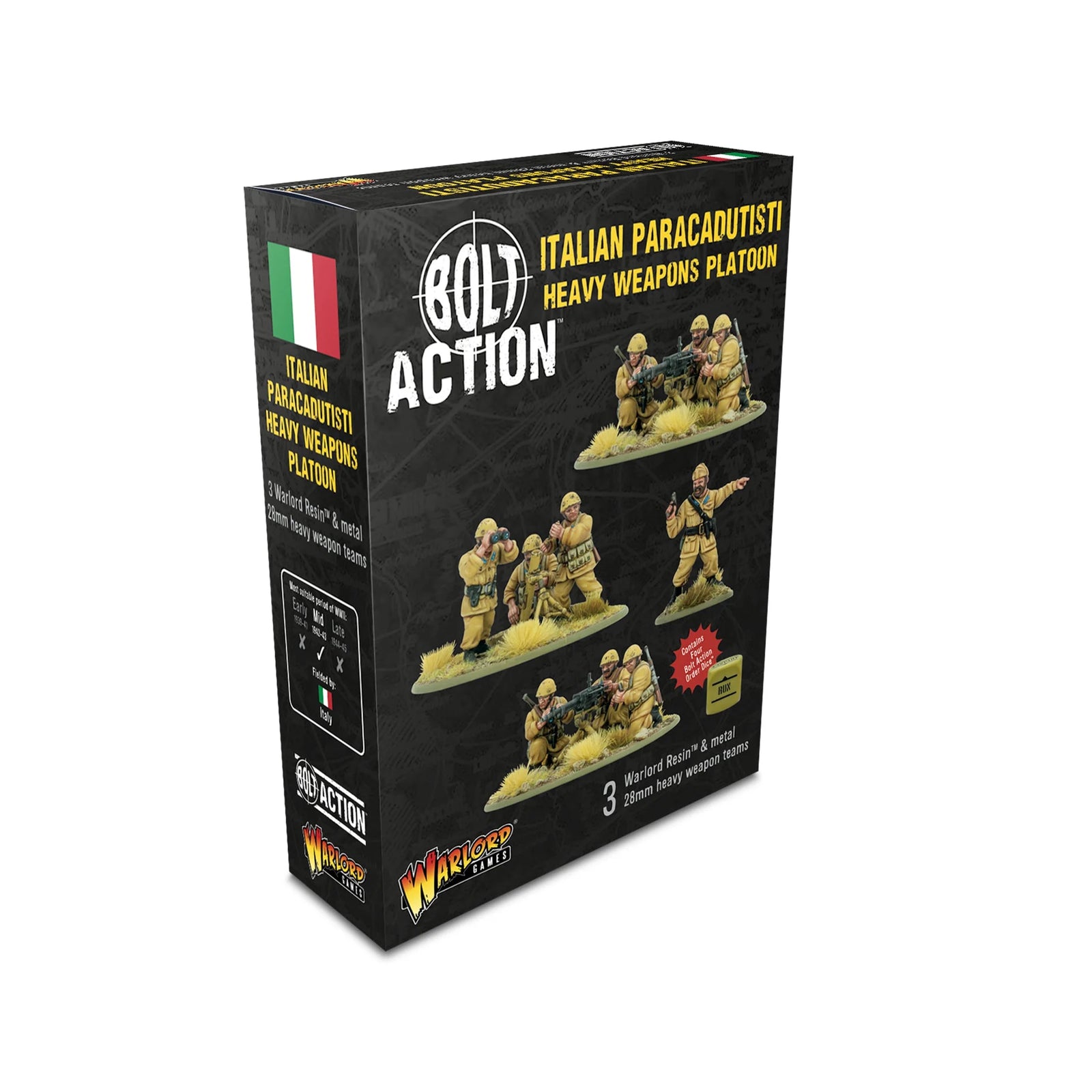 Italian Paracadutisti Heavy Weapons Platoon