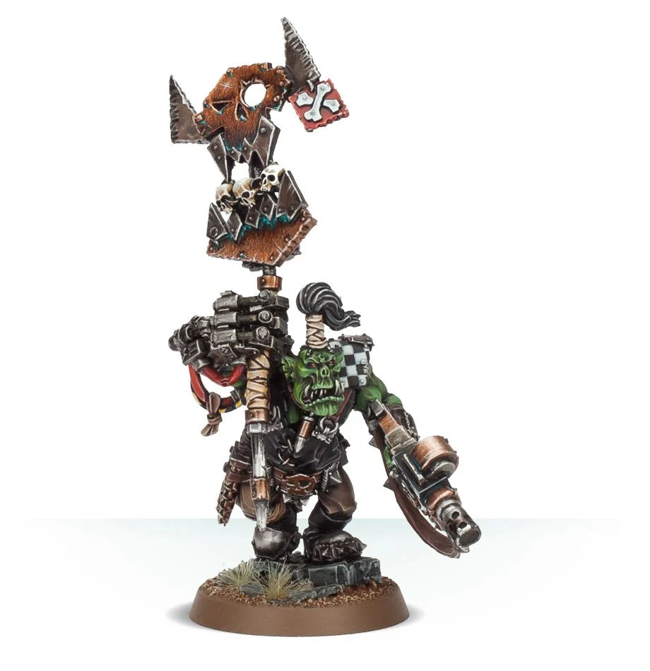 Orks Nob with WAAAGH Banner