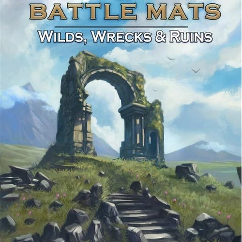 Giant Book of Battlemats - Wilds, Wrecks & Ruins
