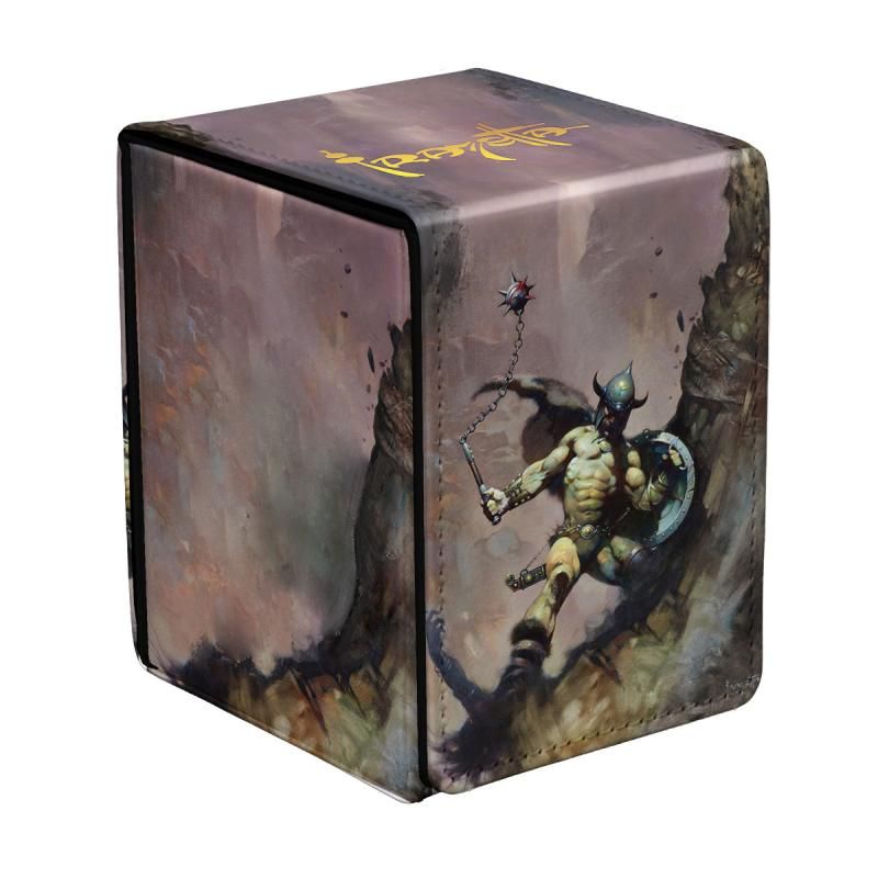 Alcove Flip Deck Box - Frank Frazetta - Warrior with Ball and Chain