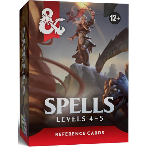 Dungeons & Dragons - Reference Cards - Spells Level 4 - 5