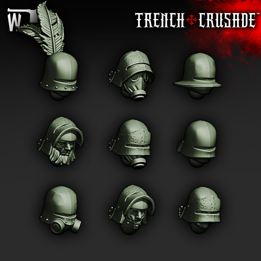 Red Brigade - Red Brigade Heads – The Sword & Board