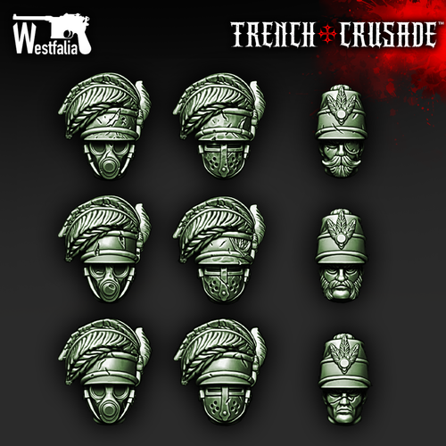 Red Brigade - Scottish Heads