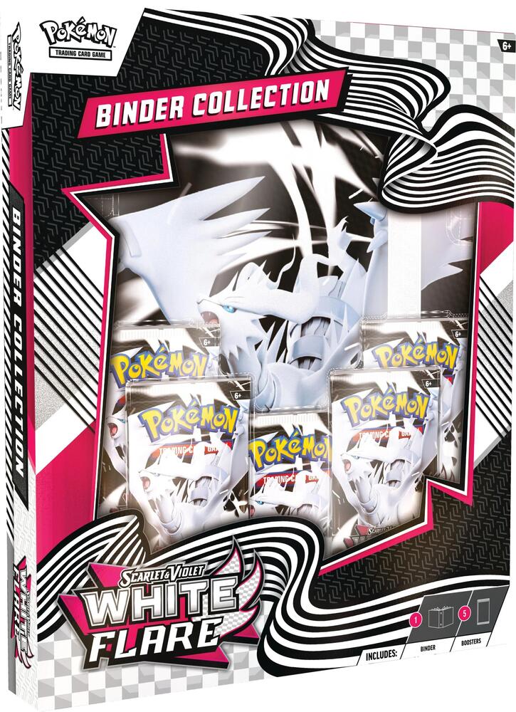 Pokemon Scarlet & Violet White Flare Binder Collection