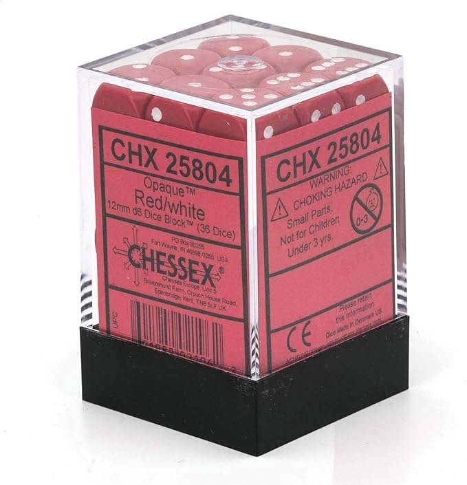 Chessex 36 Six-sided Dice