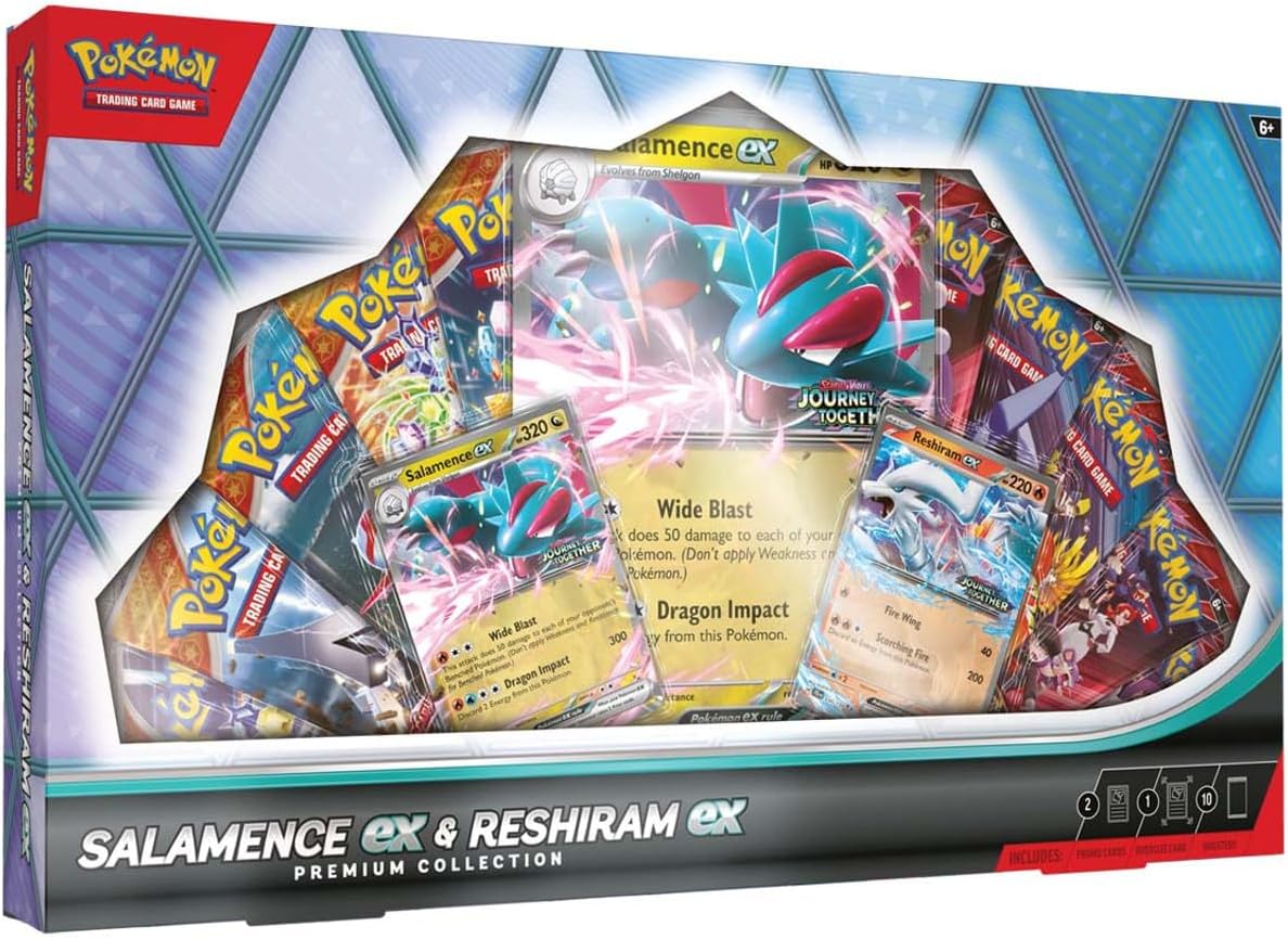 Pokemon TCG - Salamence ex & Reshiram ex Premium Collection