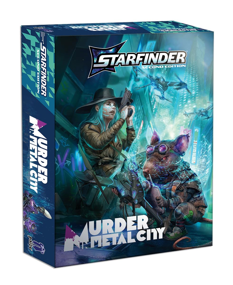 Starfinder 2E - Murder in Metal City Deluxe Adventure
