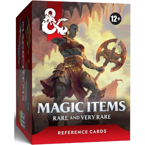 Dungeons & Dragons - Reference Cards - Magic Items - Rare and Very Rare