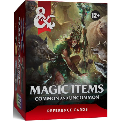 Dungeons & Dragons - Reference Cards - Magic Items Common and Uncommon