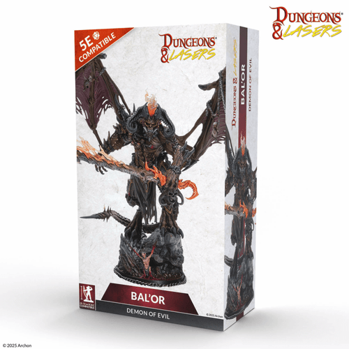 Dungeons & Lasers - Bal'or or Demon of Evil, Miniatures, Archon Studio,- The Sword & Board