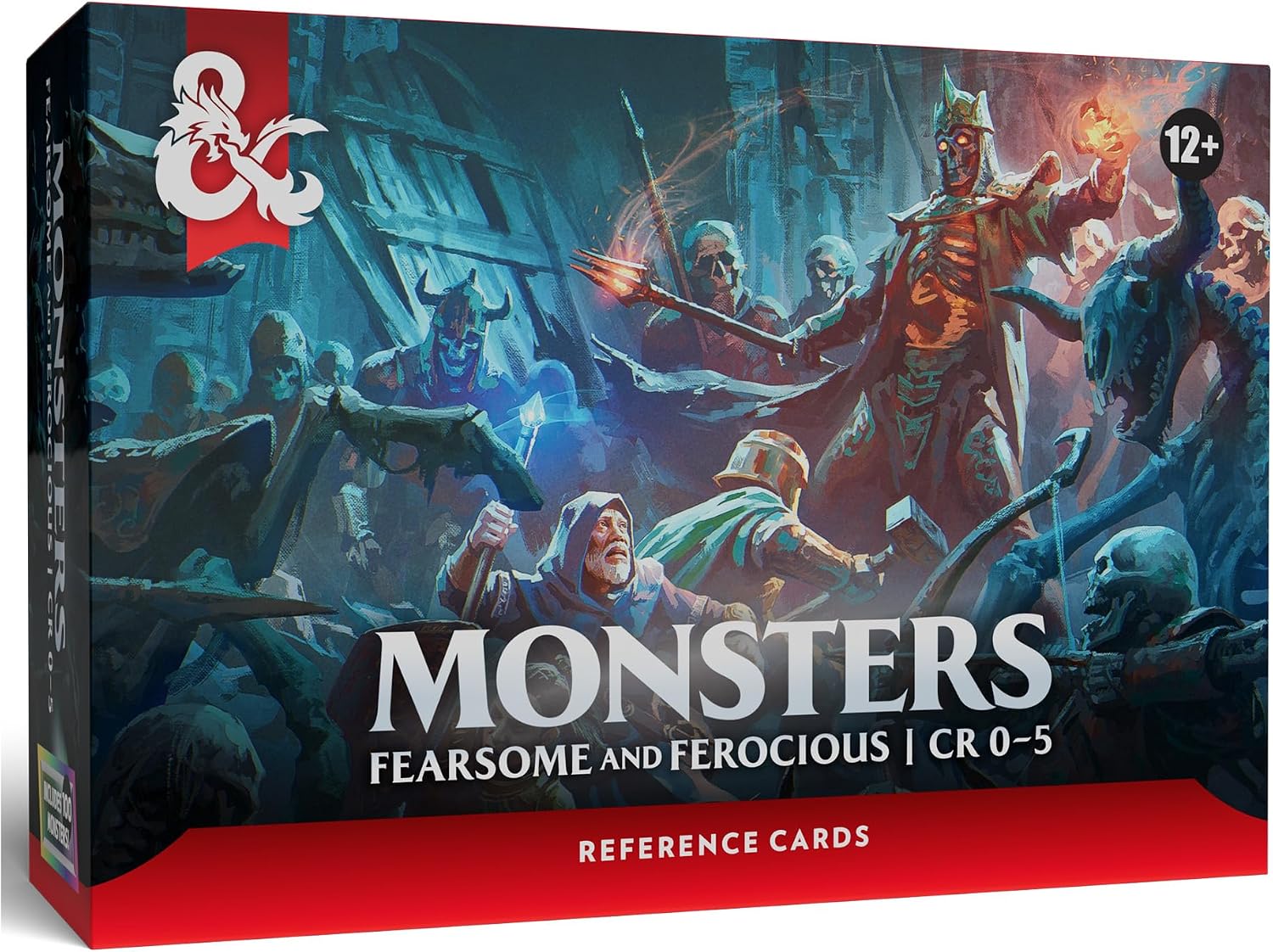 Dungeons & Dragons Reference Cards - Monsters Fearsome and Ferocious (CR 0-5)