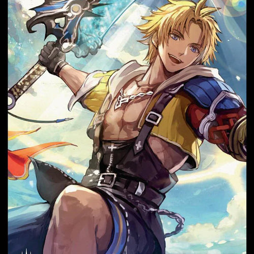 Ultra Pro Final Fantasy Sleeves - Tidus, Yuna's Guardian