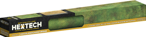 Battlefield in a Box: Hextech Game Mat (Grasslands/Arid/Urban) (36x22)