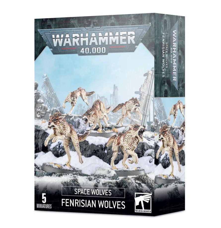 Space Wolves Fenrisian Wolves, Miniatures, Games Workshop,- The Sword & Board
