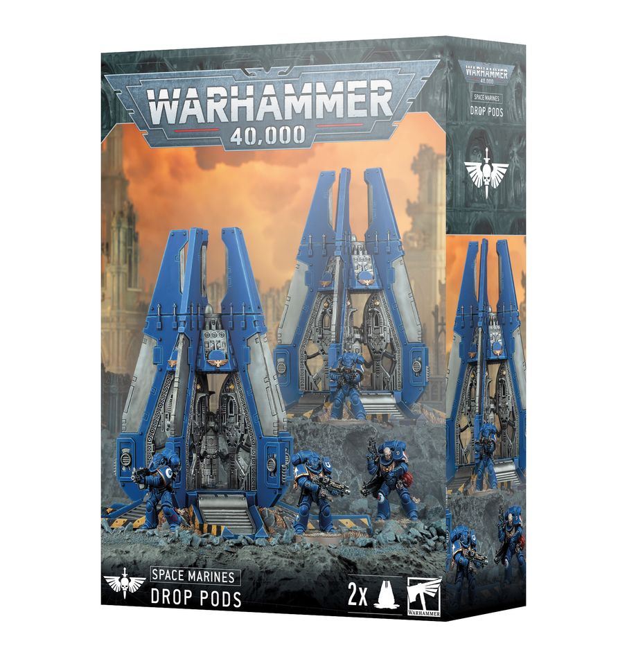 Space Marines- Drop Pods
