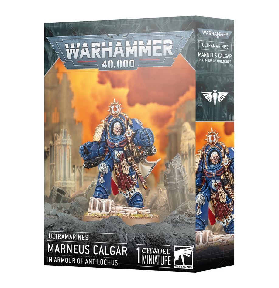Ultramarines - Marneus Calgar, in Armour of Antilochus