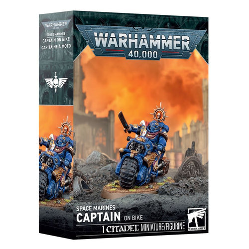 Space Marines - Captain on Bike