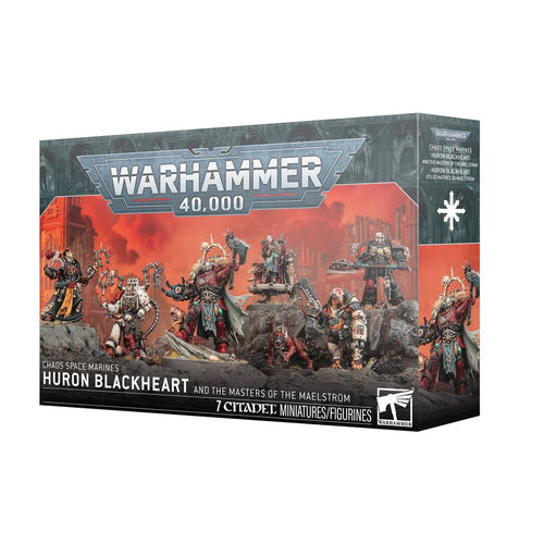 Chaos Space Marines - Huron Blackheart and the Masters of the Maelstrom