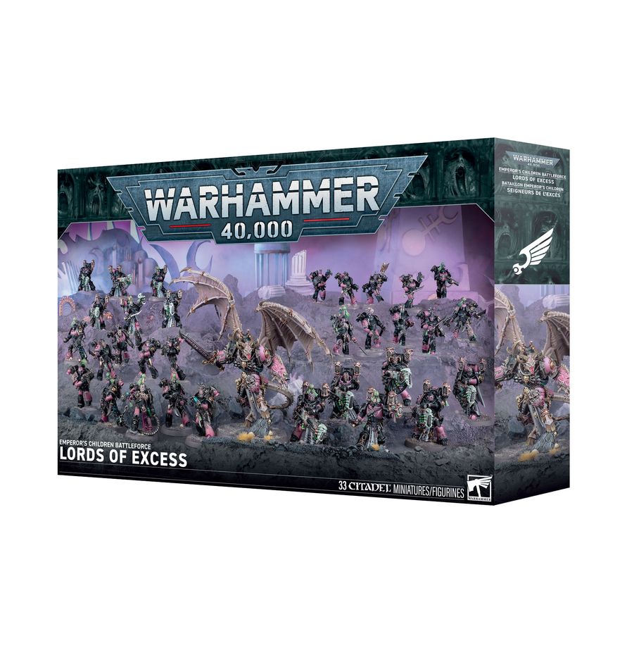 Emperor's Children Battleforce - Lords of Excess, Miniatures, Games Workshop,- The Sword & Board