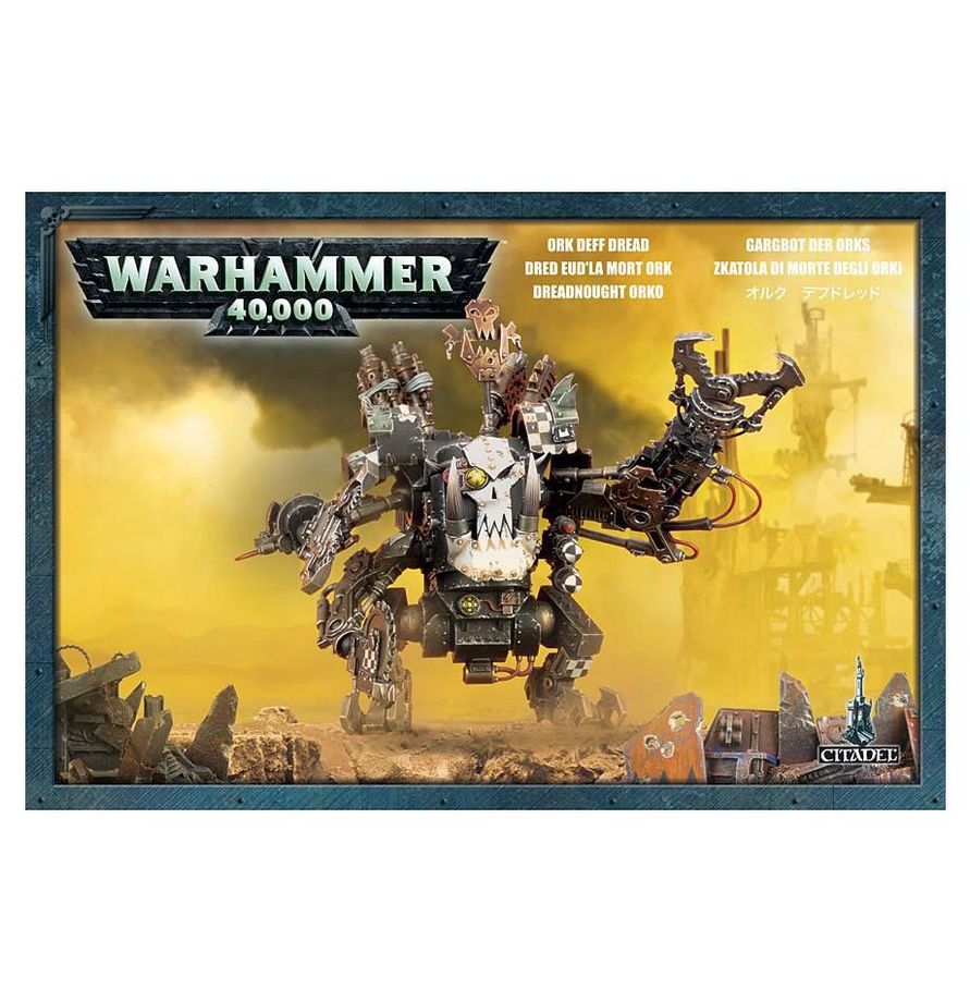 Ork Deff Dread, Miniatures, Games Workshop,- The Sword & Board