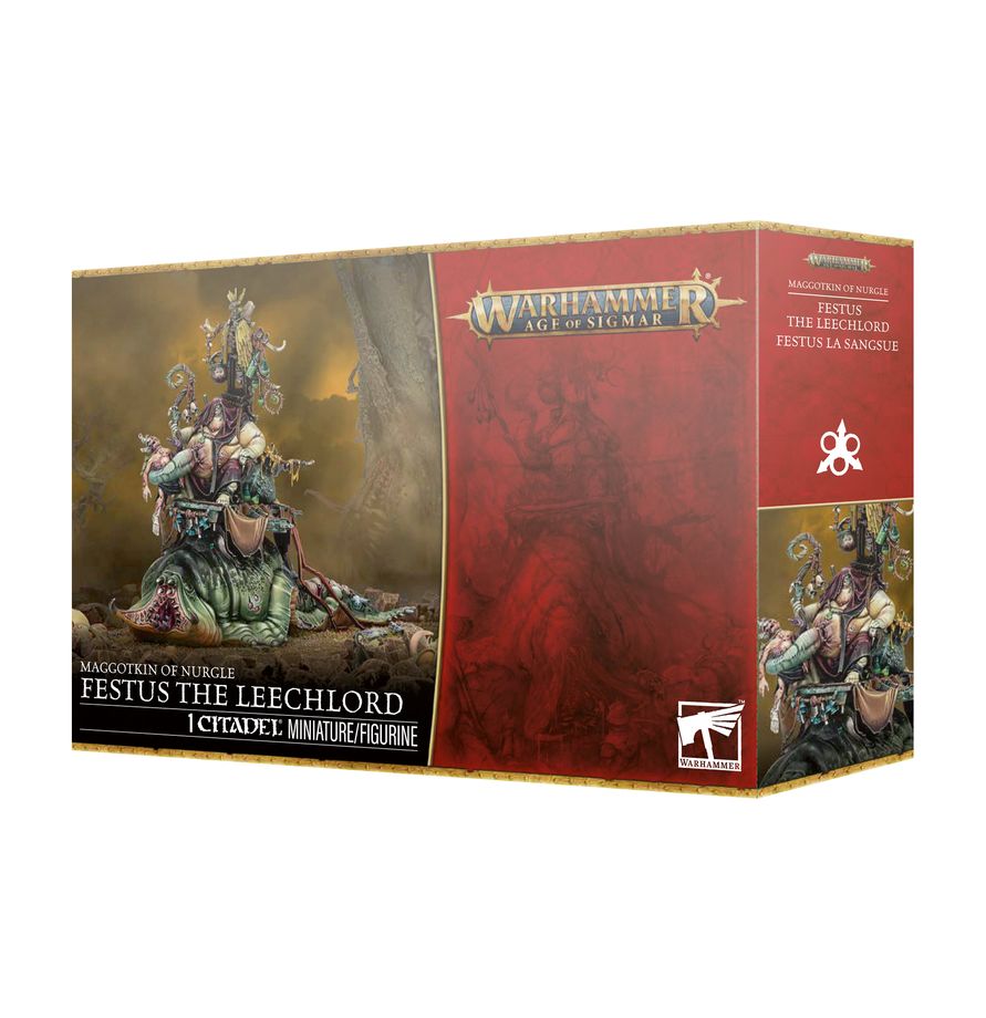 Maggotkin of Nurgle - Festus, The Leechlord, Miniatures, Games Workshop,- The Sword & Board