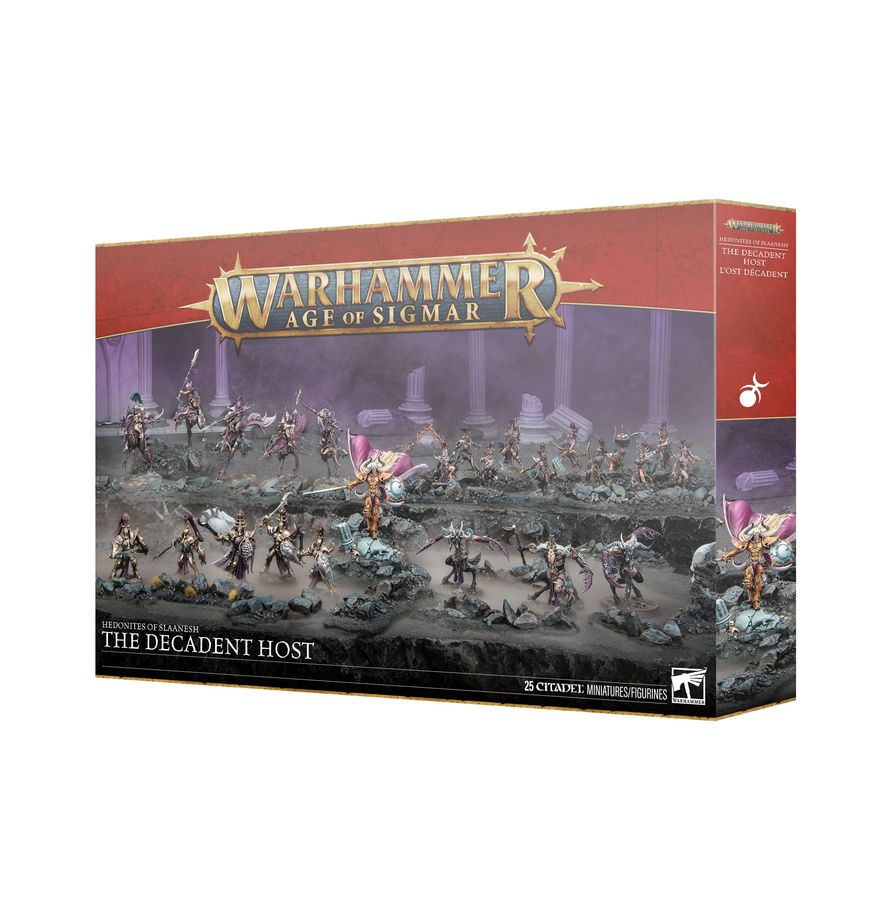 Hedonites of Slaanesh Battleforce - The Decadent Host