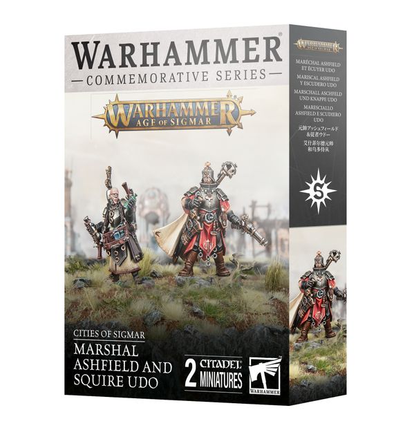Marshal Ashfield and Squire Udo - Warhammer Commemorative Series