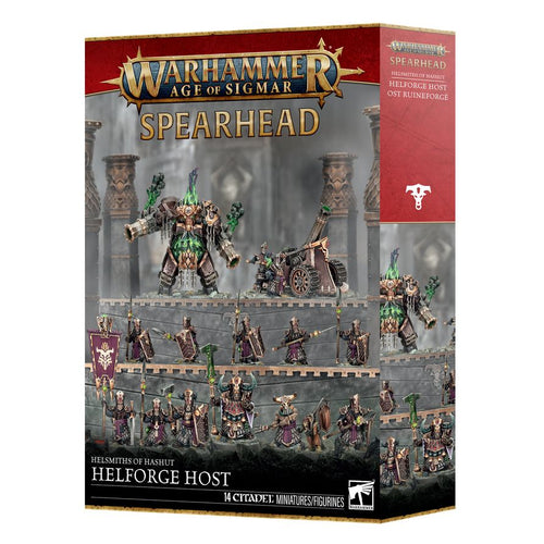Spearhead: Helsmiths of Hashut – Helforge Host, Miniatures, Games Workshop,- The Sword & Board