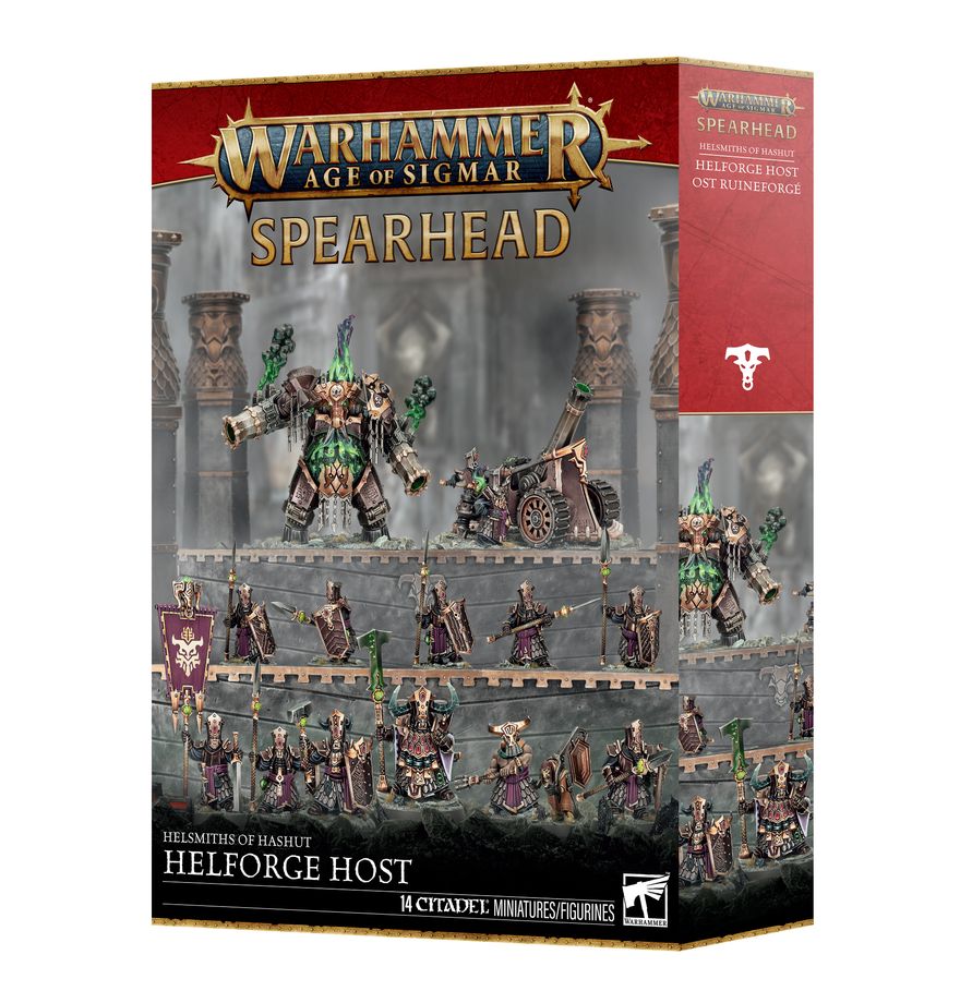 Spearhead: Helsmiths of Hashut – Helforge Host, Miniatures, Games Workshop,- The Sword & Board