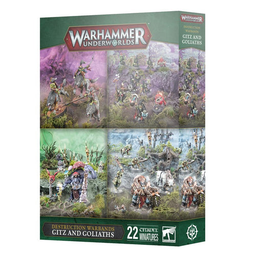 Warhammer Underworlds Destruction Warbands - Gitz and Goliaths
