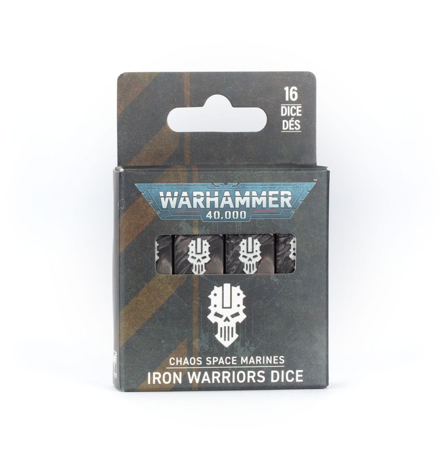 Chaos Space Marines - Iron Warriors Dice