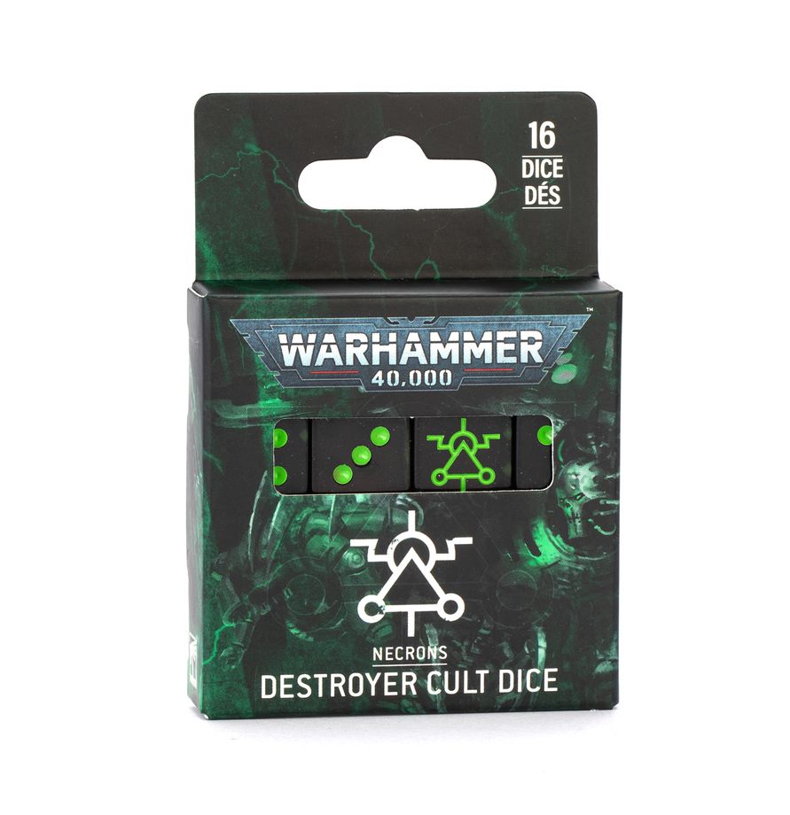 Necrons - Destroyer Cult Dice