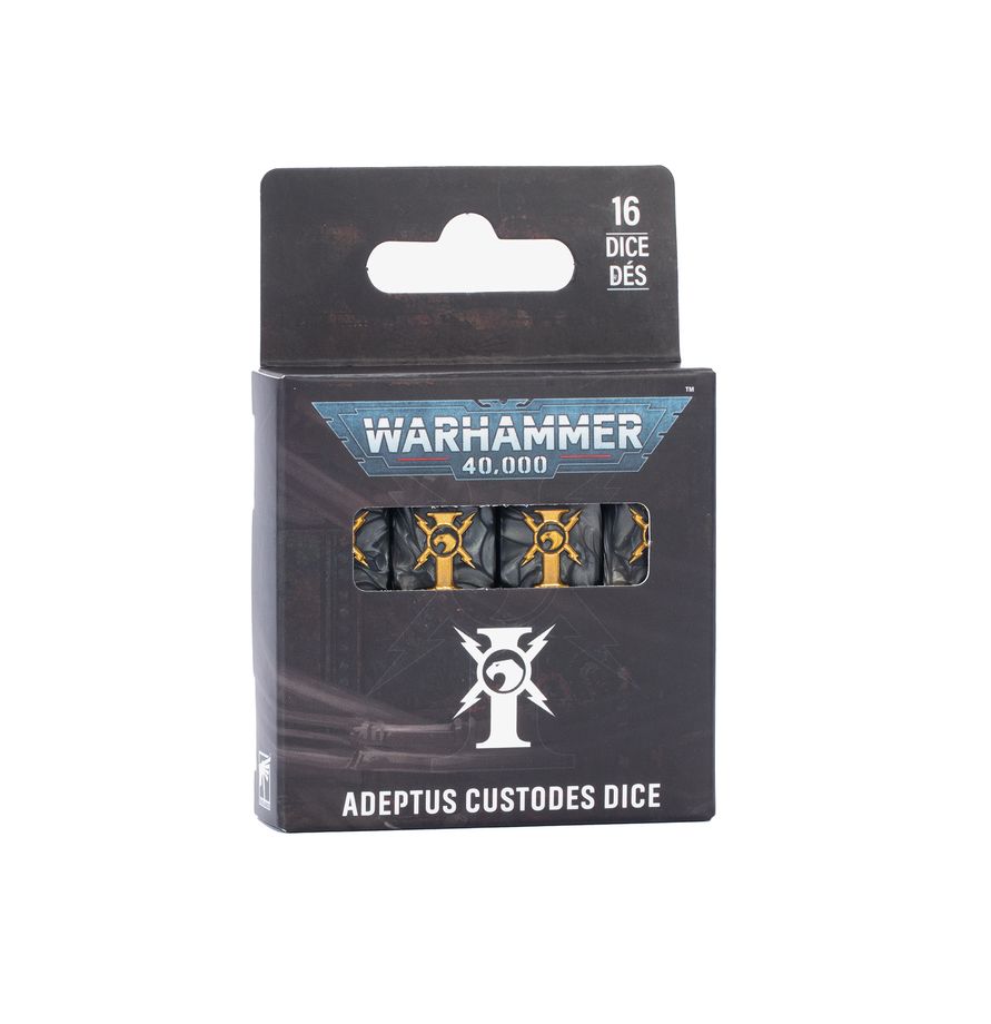 Warhammer 40k - Adeptus Custodes Dice