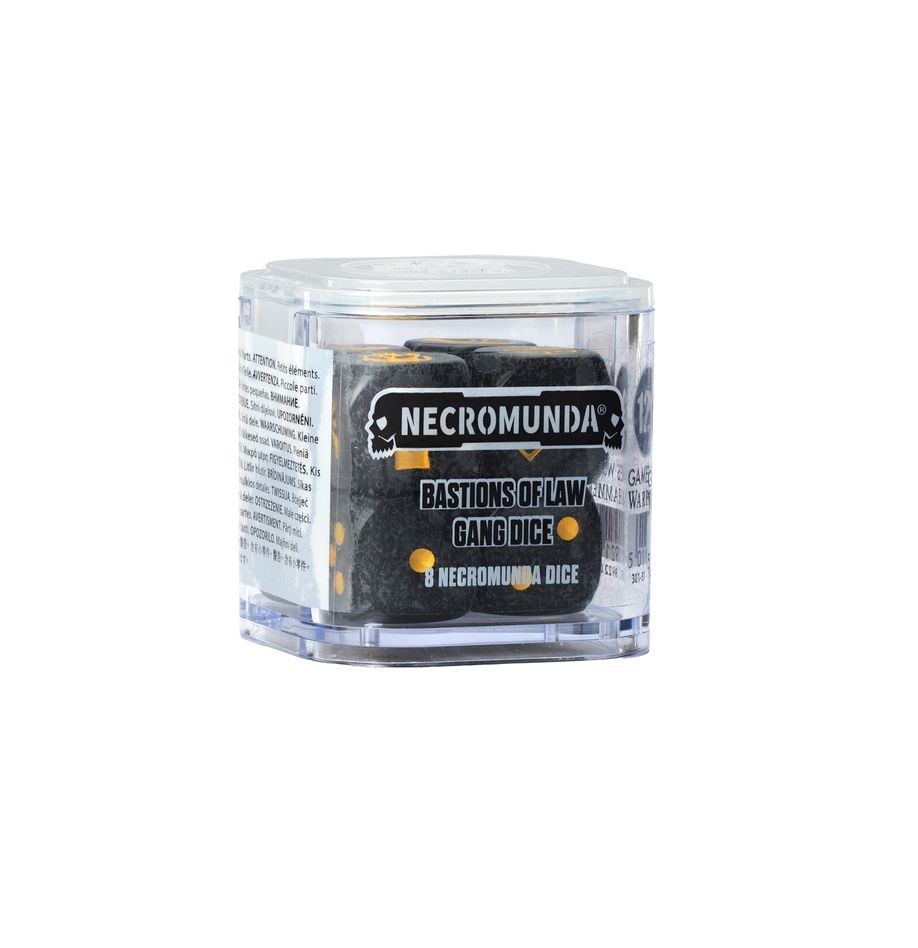 Necromunda - Bastions of Law Gang Dice