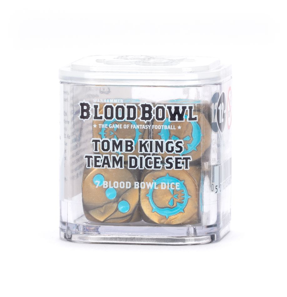 Blood Bowl - Tomb Kings Team Dice Set