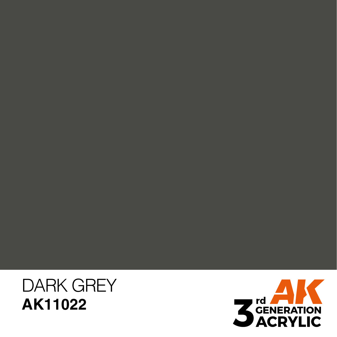 AK 3rd Gen acrylic paints: Basalt Grey 021 - Sahara Yellow 040