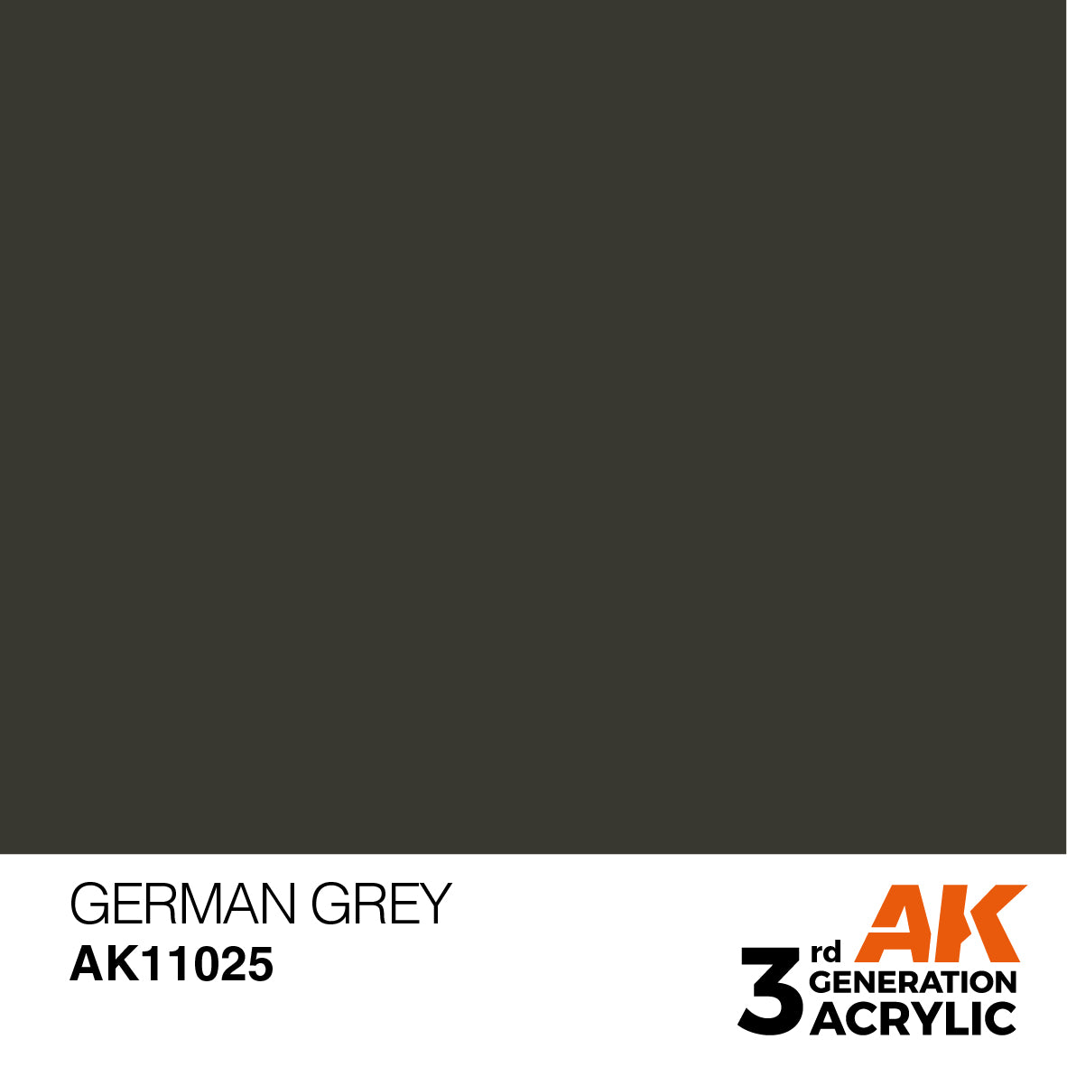 AK 3rd Gen acrylic paints: Basalt Grey 021 - Sahara Yellow 040
