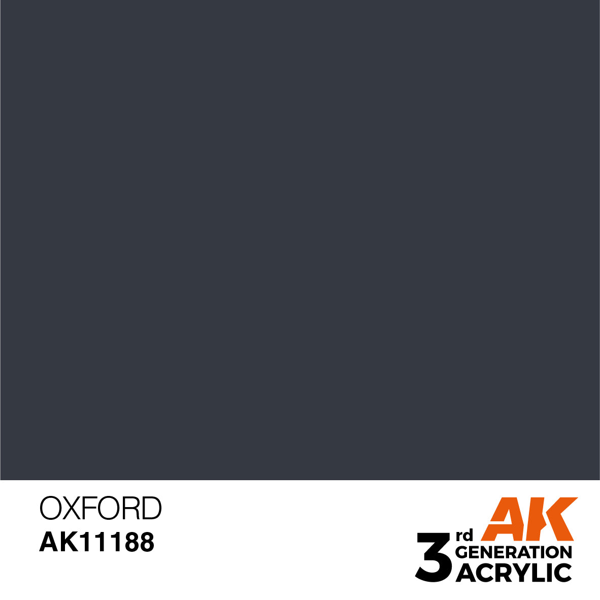 AK 3rd Gen acrylic paints: Dark Blue 181 - Astral Beryllium 200