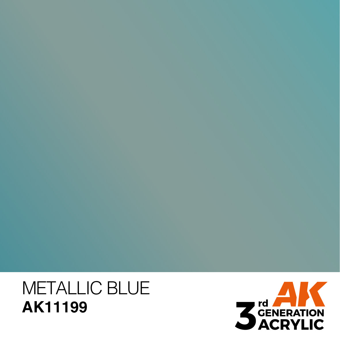 AK 3rd Gen acrylic paints: Dark Blue 181 - Astral Beryllium 200