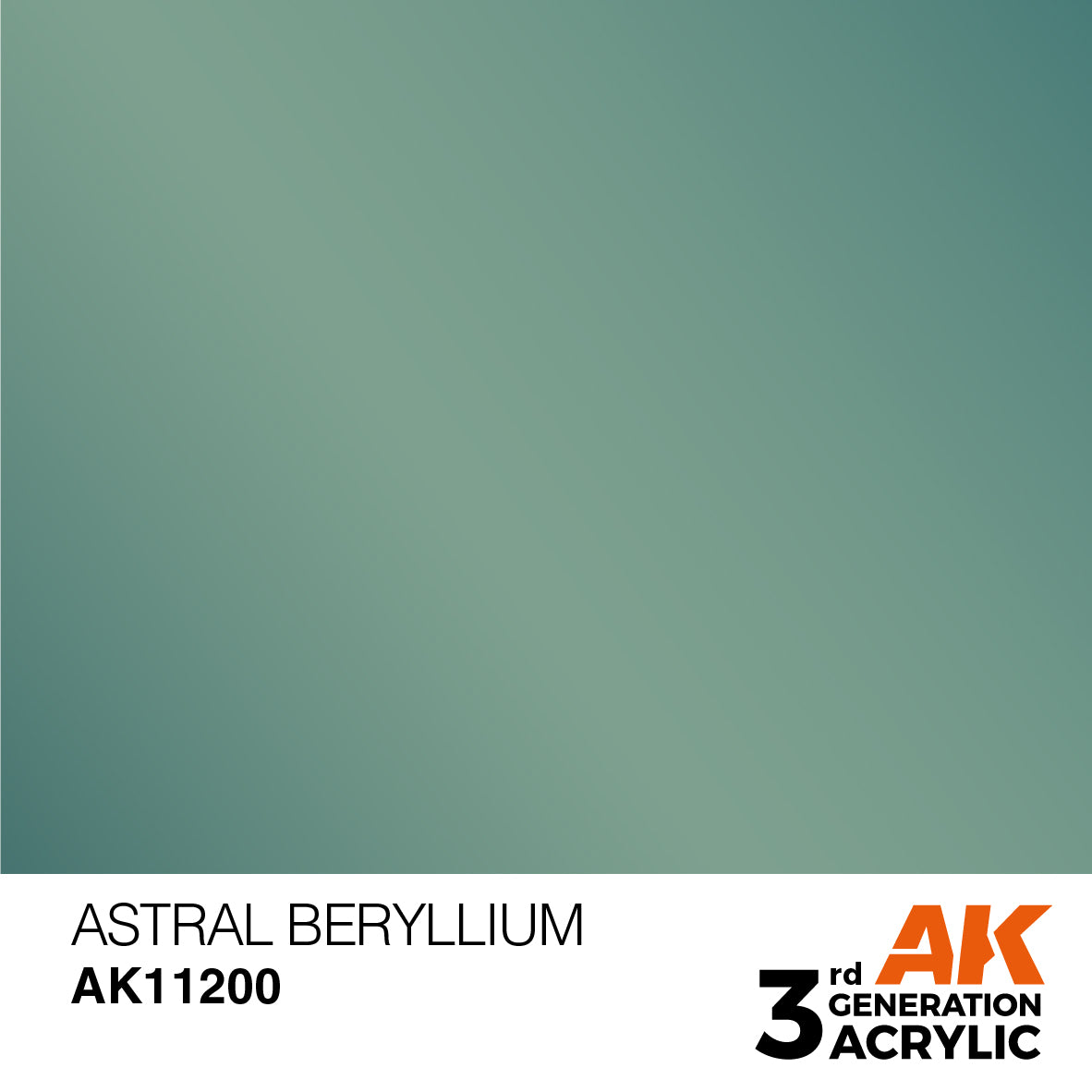AK 3rd Gen acrylic paints: Dark Blue 181 - Astral Beryllium 200
