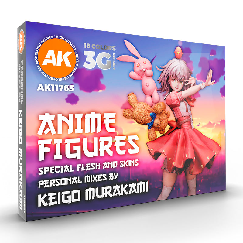 AK Interactive Signature Paint Set Keigo Murakami
