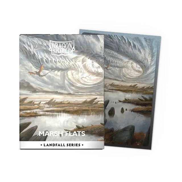 Dragon Shield Landfall Series - Marsh Flats Matte Dual Art Sleeves, CCG, Dragon Shield,- The Sword & Board